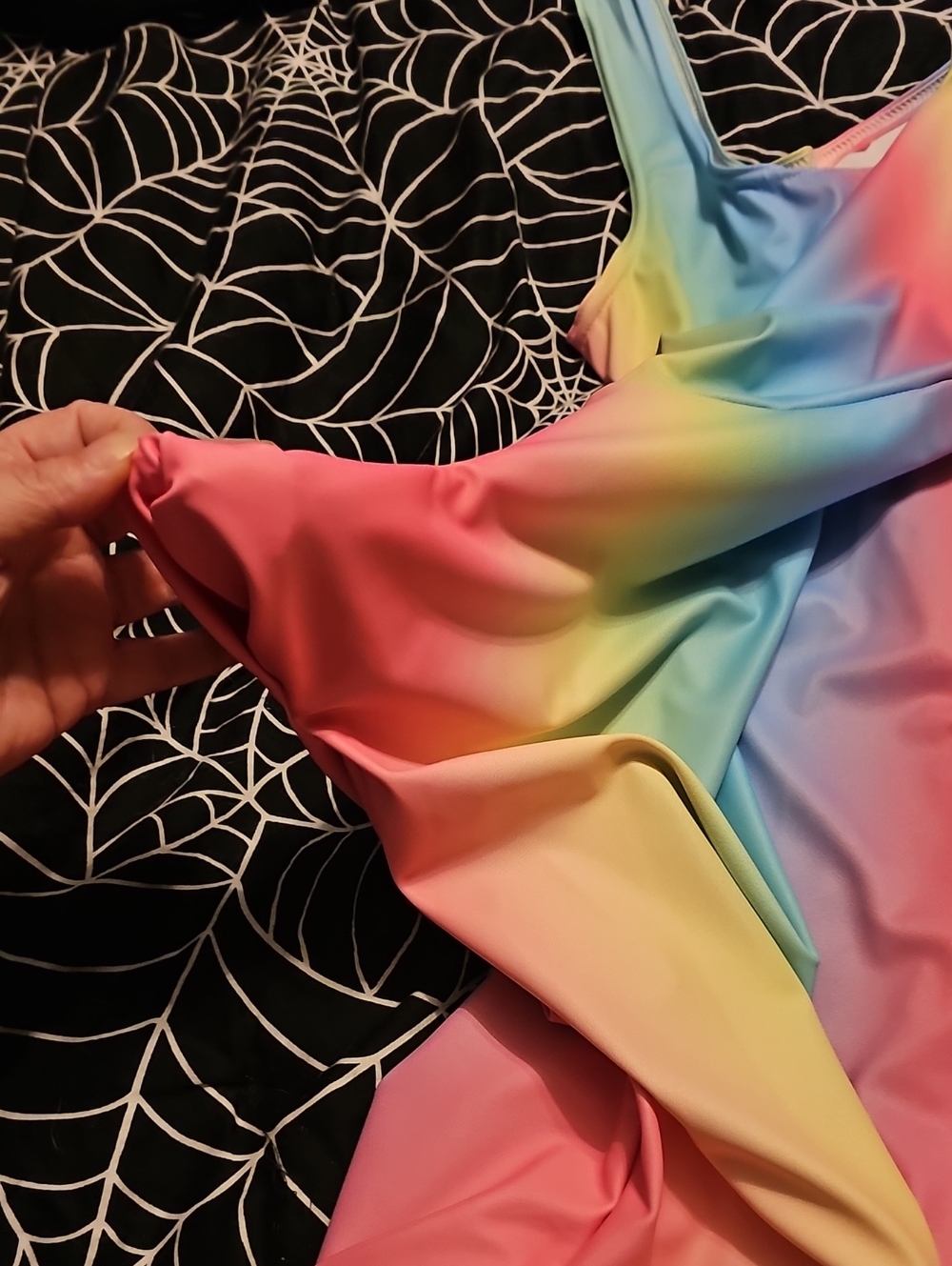 M Blackmilk Rainbow Midi Dress With Pockets! - Picture 2 of 3
